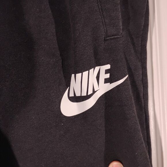 Nike sweatpants mens XL XLarge black  jogger swoosh just do it logo CI1196 - Picture 3 of 11